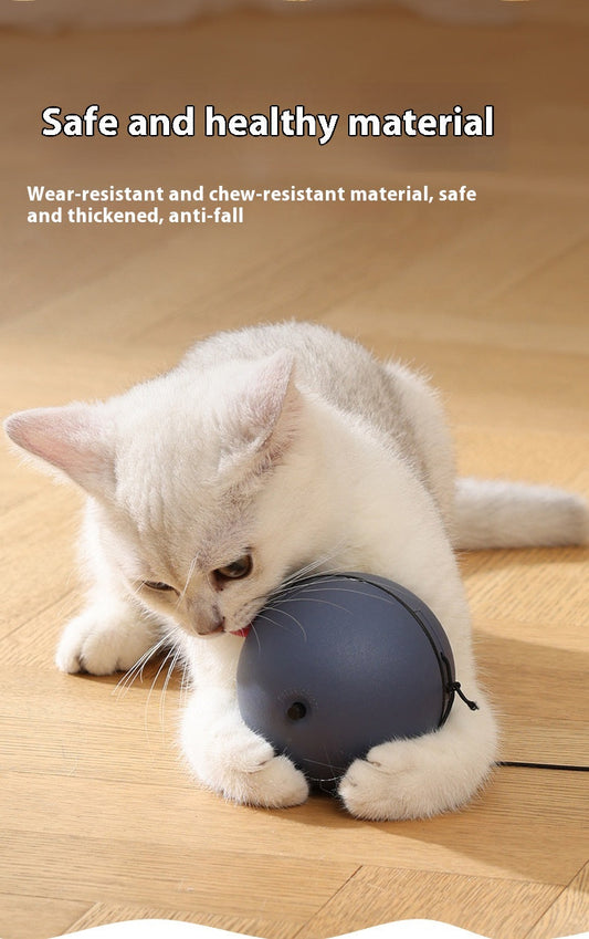 Cat Toys Mouse Teaser Ball Funny Moving Toy For Pets Cat Dog Electric Teaser Ball Automatic Intelligent Rolling Ball Pet Products