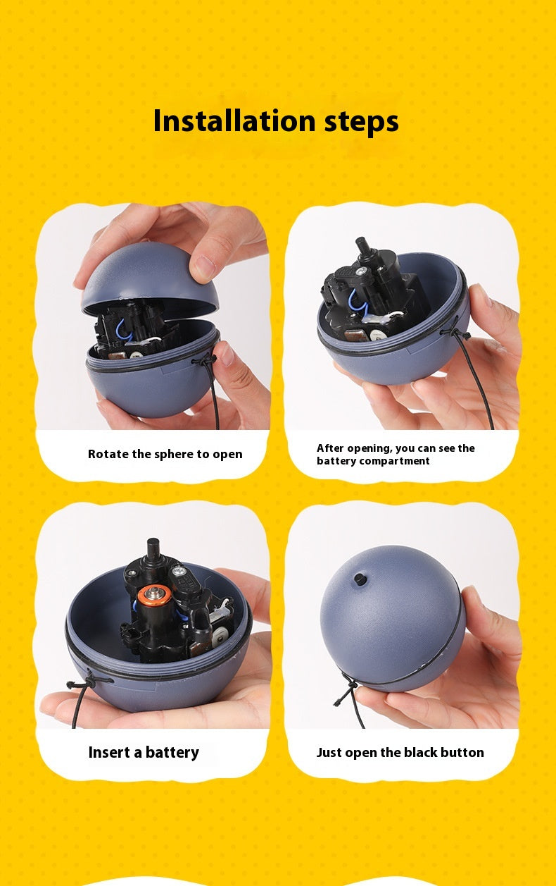 Cat Toys Mouse Teaser Ball Funny Moving Toy For Pets Cat Dog Electric Teaser Ball Automatic Intelligent Rolling Ball Pet Products