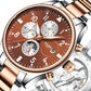 Automatic Mechanical Watch Steel Belt