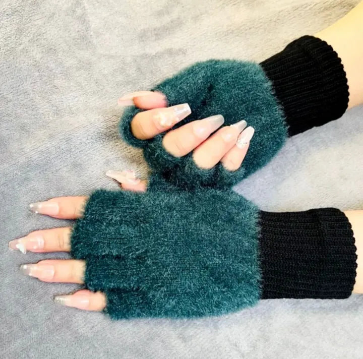 Half finger gloves for gloves