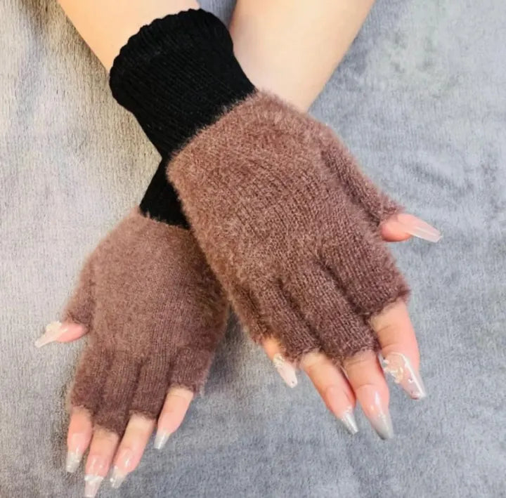 Half finger gloves for gloves